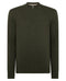 Remus Uomo 1/4 Zip Up Knitwear Moss