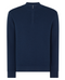 Remus Uomo Half Zip Knitwear Indigo