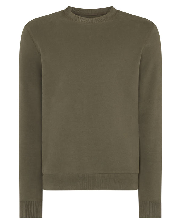 Remus Uomo Crew Neck Sweatshirt Olive