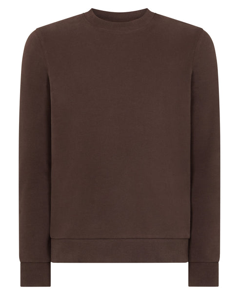 Remus Uomo Crew Neck Sweatshirt Brown