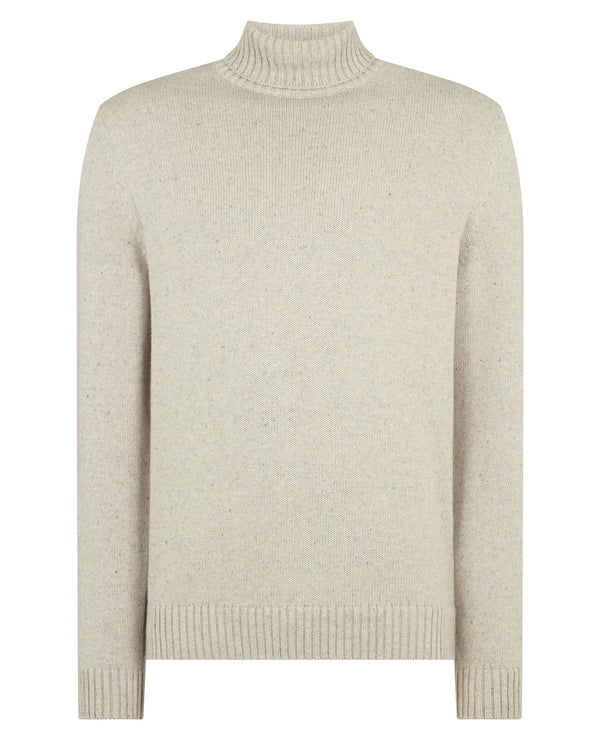 Remus Uomo Roll Neck Sweater Blue