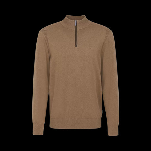 Bugatti Half Zip Knitwear Teal