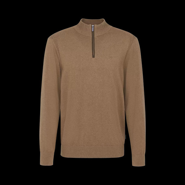 Bugatti Half Zip Knitwear Teal