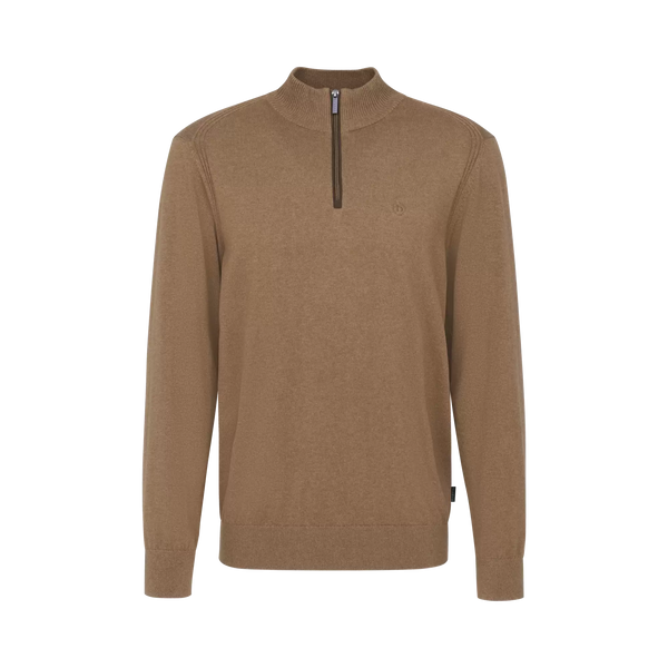 Bugatti Half Zip Knitwear Teal