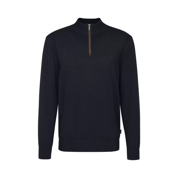 Bugatti Half Zip Knitwear Blue