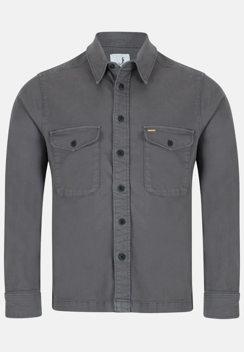 6Th Sence Overshirt Charcoal