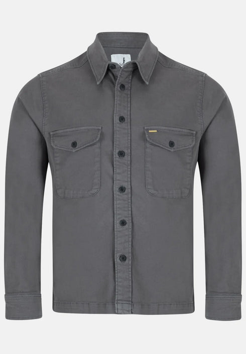 6Th Sence Overshirt Charcoal