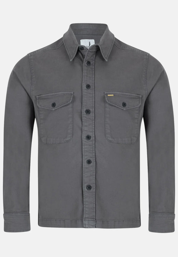 6Th Sence Overshirt Charcoal