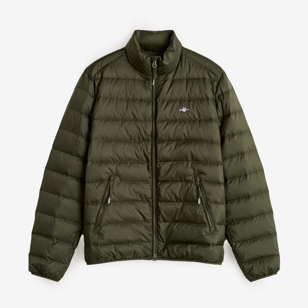 Gant Light Down Jacket Moss