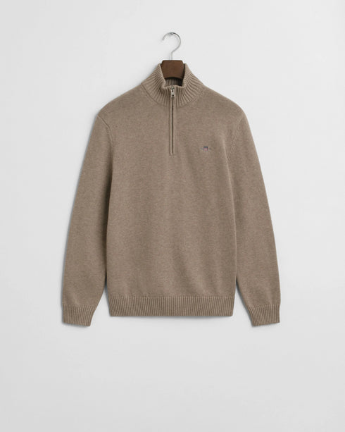 Gant Half Zip Knitwear Sand