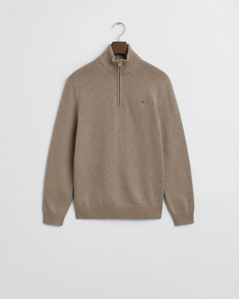 Gant Half Zip Knitwear Sand