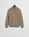 Gant Half Zip Knitwear Sand