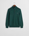 Gant Half Zip Knitwear Green