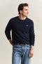 Gant Textured R/N Knitwear Navy