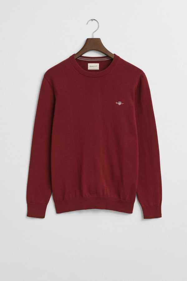 Gant Classic Cotton C/N Knitwear Rust