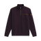 Bugatti Half Zip Knitwear Wine