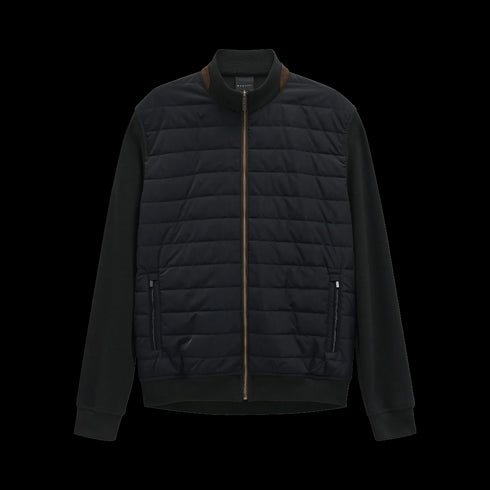 Bugatti Zip Up Knitted Jacket Navy