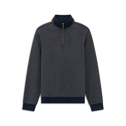 Bugatti Half Zip Sweater Navy