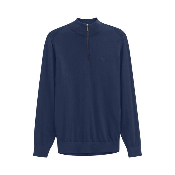 Bugatti Half Zip Knitwear Navy