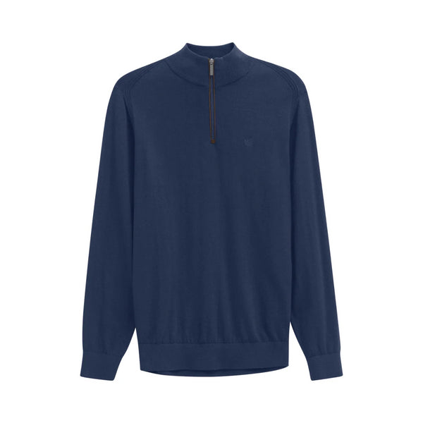Bugatti Half Zip Knitwear Navy