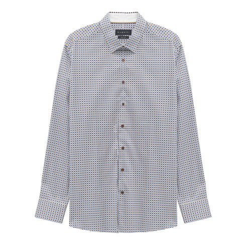 Bugatti Printed Shirt Blue