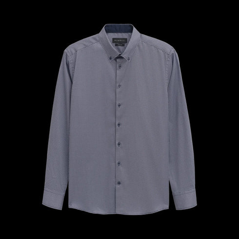 Bugatti Printed Shirt Navy