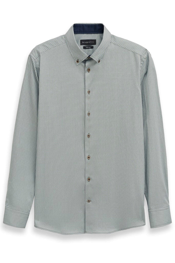 Bugatti Printed Shirt Mint