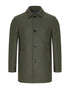 Daniel Grahame Bales Overcoat Moss