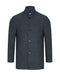 Daniel Grahame Watson Wool Overcoat Navy