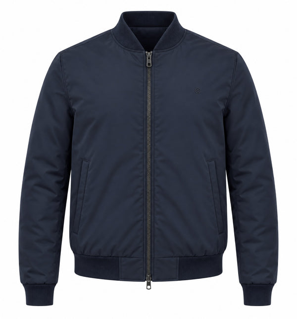 Remus Uomo Braxton Bomber Jacket Navy