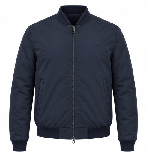 Remus Uomo Braxton Bomber Jacket Navy