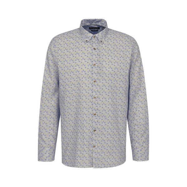 Bugatti Printed Shirt Green