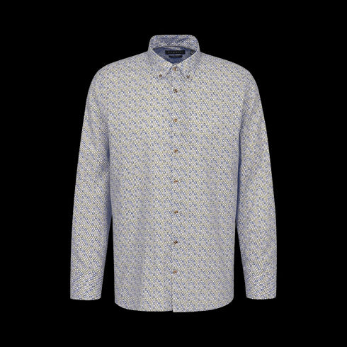 Bugatti Printed Shirt Green