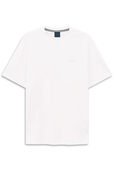 Bugatti C/N Tee Shirt White