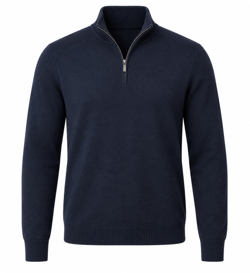 6Th Sense Air 1/4 Zip Sweat Shirt Navy
