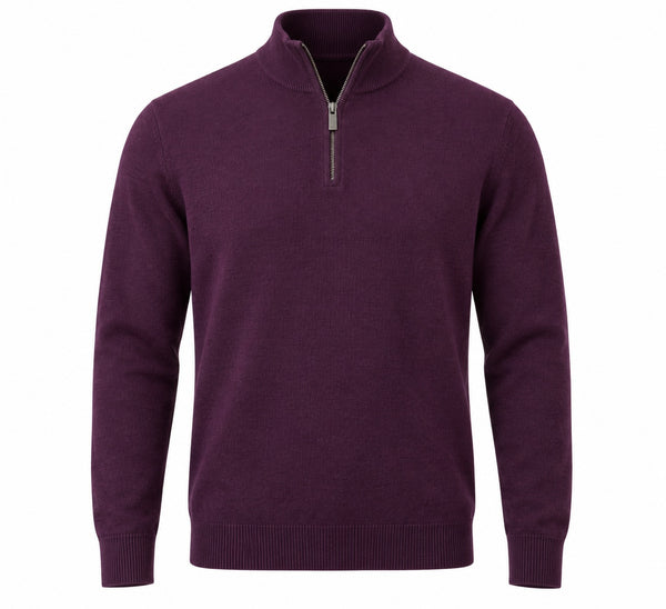 6Th Sense Air 1/4 Zip Sweat Shirt Plum
