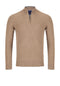 Andre Madrid 1/4 Zip Knitwear Ecru