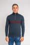 Xv Kings Anthem 1/4 Zip Up Sweat Top Navy