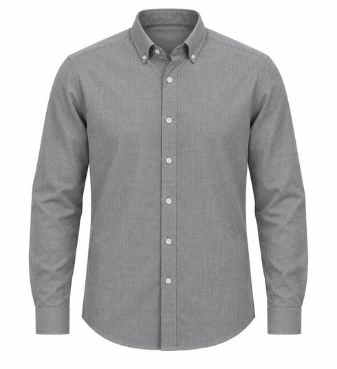 6Th Sence Printed Shirt Grey