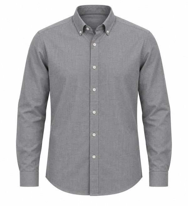 6Th Sence Printed Shirt Grey