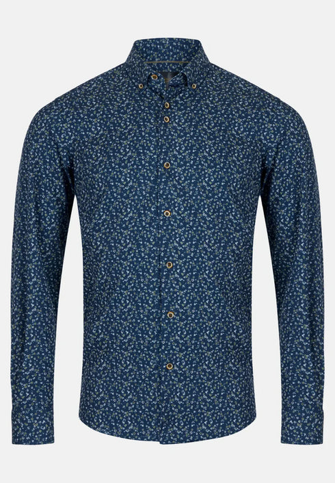 6Th Sence Printed Shirt Beige