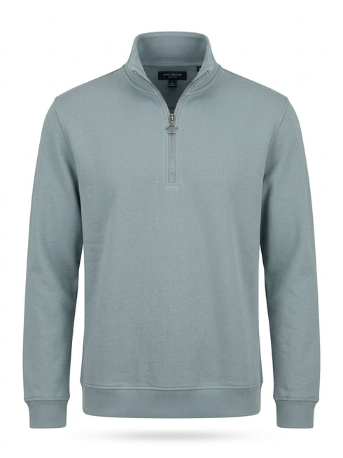 6Th Sense Belter 1/4 Zip Sweater Smoke