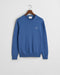 Gant Classic Cotton C/N Knitwear Blue