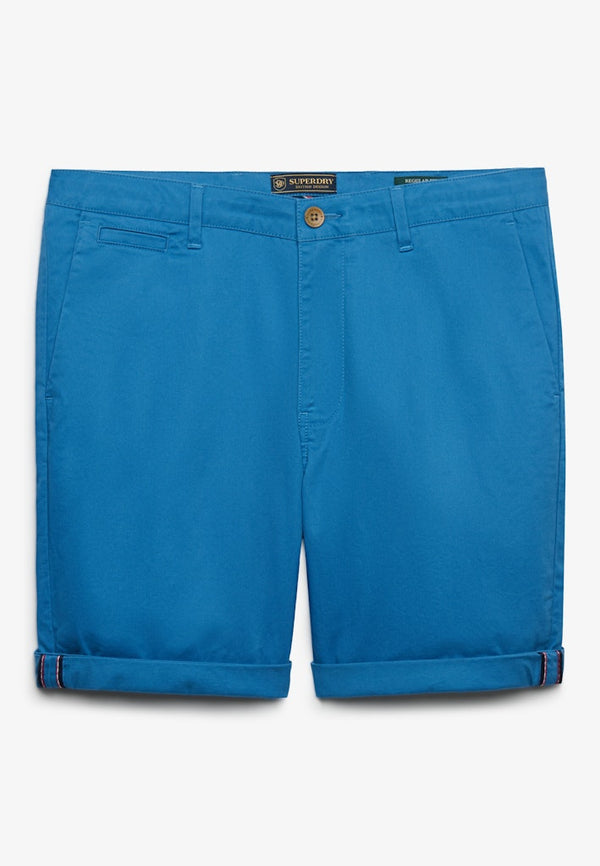 Superdry Premium Chino Shorts Blue
