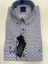 Andre Ls Printed Shirt Beige