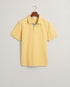 Gant Contrast Pique S/S Polo Tee Shirt Yellow