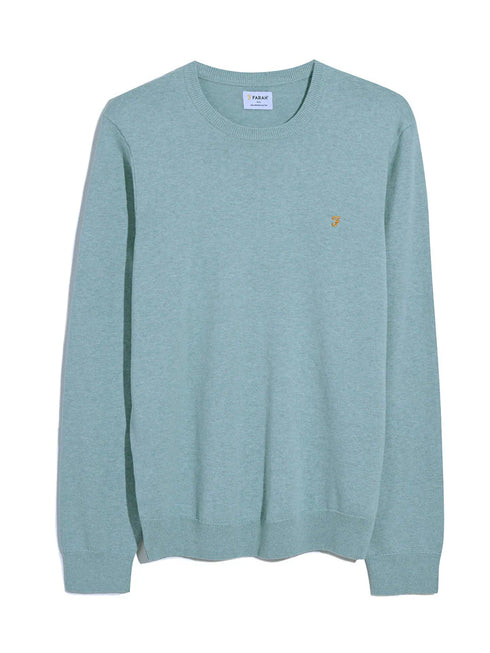 Farah Mullen R/N Knitwear Green