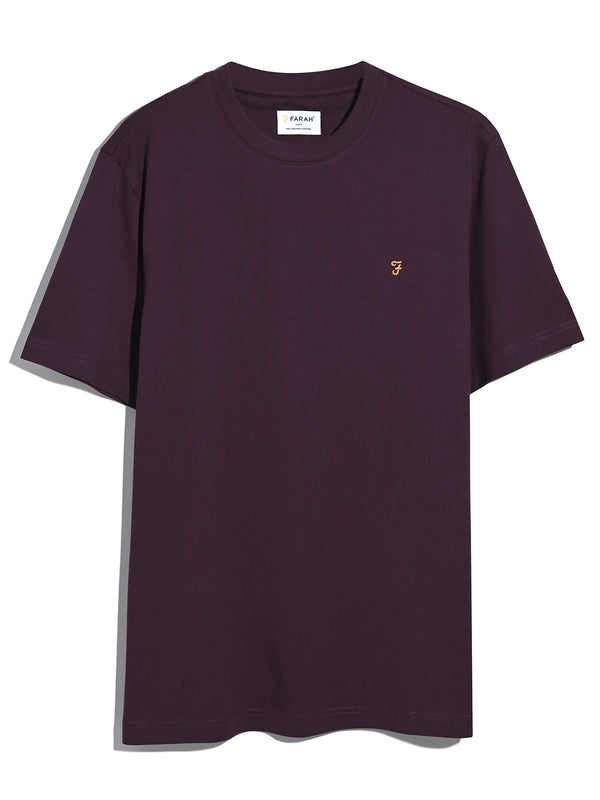 Farah Danny Tee Burgundy