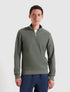 Farah Conrad 1/4 Zip Up Sweat Top Rosemary