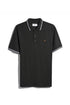 Farah Bowes Tipping Polo T.Shirt Charcoal